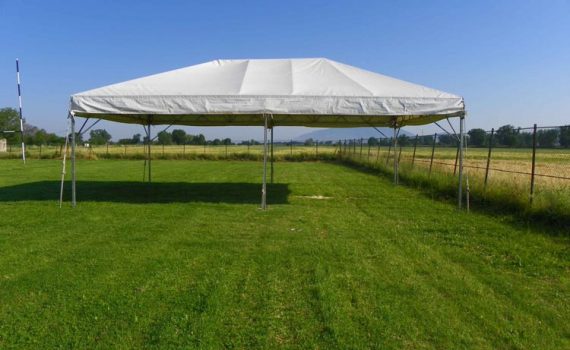 Gazebo 10,50 x 7 m.