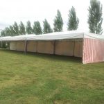 Tensostruttura dim. 36 x 7 m.
