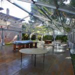 Tensostruttura dim. 10x30 m. cristal