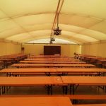 Tensostruttura dim. 12 x 28 m.