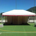 Gazebo 6x4 m.