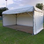 Gazebo 7x4 m.