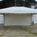 Gazebo in acciaio zincato dim. 7 x 5 m.