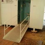 Bagno disabili in lamiera 2 x 3,50 m.