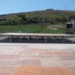 Palco 12,20 x 9,76 m.