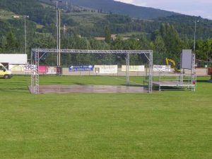 Pista e palco