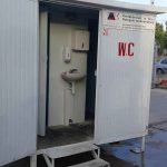 WC U/D Dim. 1 x 3 m.