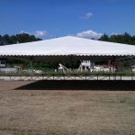 Tensostruttura 10,30 x 10,30 m.