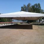 Tensostruttura 10,30 x 10,30 m.