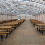 Tensostruttura dim. 12 x 42 m.