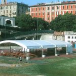 Tensostruttura dim. 12 x 24,5 m.