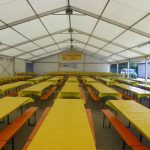Tensostruttura dim. 15 x 35 m.