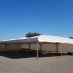 Tensostruttura dim. 28 x 12 m.